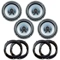 PG Audio Evo III Lautsprecher passend für Audi A6 A6 Avant Tür vorn/hinten