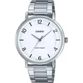 Casio Mtp-Vt03D-7B Herrenuhr + Box - Armbanduhr – Quarz - Weiß/Silber