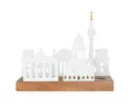Räder Teelichthalter Lichtobjekt Stadtsilhouette Berlin Teelichthalter aus Porzellan