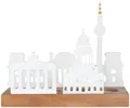 Räder Lichtobjekt Stadtsilhouette Berlin Teelichthalter Porzellan Deko, B-Ware