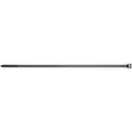 Fischer Kabelbinder Fischer 87491 UBN Kabelbinder 150 mm 3.60 mm Schwarz UV-stabilisiert 1 (UBN) schwarz
