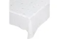 ANRO Tischdecke Lace Vinyltischdecke Häkelspitze Gartentischdecke (Einzelstück 1-tlg), Relief Lace Vinyl 138x100cm wasserabweisend