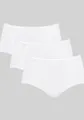 sloggi Midislip 24/7 Cotton (3er Pack) Spitze, blickdicht, weiche Baumwollmischung