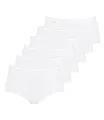 Sloggi Damen Slips 24/7 Cotton Midi Slip 8301QG65 6er Pack, Farbe:Weiß, Wäschegröße:40, Artikel:-0003/03 White