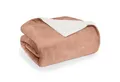 Wohndecke Sherpa-Fleecedecke, Oeko-TEX Zertifiziert, Blumtal, hochwertig, weich, warm, flauschig