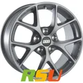 BBS SR himalaya-grau matt 7.5x17" ET40 LK5 115 ML 70.2 Alufelgen 17 Zoll