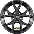 BBS SR himalaya-grau matt 7.5x17 ET40 - LK5/115 ML70.2 Felge Alu