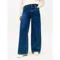 Tommy Hilfiger High-waist-Jeans DNM 70's WIDE LEG HW blau 27
