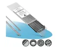 STAHLWERK Stabelektroden WIG Wolframelektroden Grau 5 x 1,6 mm + 5 x 2,4 mm, (Packung), Universalelektrode für nahezu alle Anwendungen bis 220 A