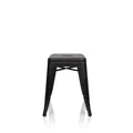 hjh OFFICE Hocker Sitzgelegenheit VANTAGGIO Metall Bistrohocker schwarz matt