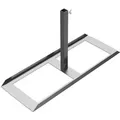 Schake Schilderständer 40 mm x 40 mm Fußplatten Feuerverzinkt