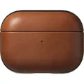 Hülle für AirPods Pro 2 Nomad Case Cover Futeral Tasche Etui Hellbraun