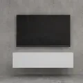 doporro TV Lowboard hängend Fernsehschrank Wohnzimmer | TV-Schrank hängend Fernsehtisch Hängeschrank 120cm Fernsehschrank02