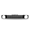 Kühlergrill ohne Emblem, schwarz passend für VW Golf 1 Cabrio Baujahr 1974 - 198