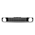 JOM Sportgrill Kühlergrill Grill passend für VW Golf 1 Golf Cabrio 155 Caddy