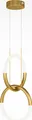 Maytoni Pendelleuchten Node Gold, LED MODUL, 3000K, 1200lm