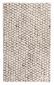 casa NOVA Badematte BUBBLE, Greige, 60 x 100 cm, Bubbleoptik, Polyester, rechteckig