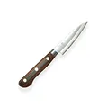 SUNCRAFT SXLAS-06 Senzo Petty messer - Japanischer Dreilagenstahl AUS-10 und hoher Kohlenstoffstahl und ergonomischer Griff, Klinge 90 mm