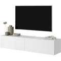 Selsey - Veldio - Tv-lowboard Stehend Weiß, Mit Gefräster Front, 140 Cm Breit