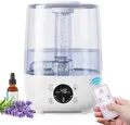 Vivitar Luftbefeuchter Auto Quiet Mode für Baby, 4L Ultraschall Cool Mist Luftbefeuchter, 4 l Wassertank, Aroma-Diffusor, dauert bis zu 30H, Auto-Timer Off, BPA frei
