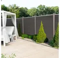 HOME DELUXE Sichtschutzelement WPC Sichtschutzzaun CALLADO - 170 x 2 x 180 cm, Zwei verschiedene Dekore, Sichtschutz Stecksystem, Zaun