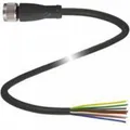 Pepperl & Fuchs 456504 Kabeldose M12 Buchse gerade 5.00 m Polzahl 8 1 St. - Kabel (456504)