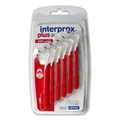 2x INTERPROX plus mini conical rot Interdentalbürste 6 ST