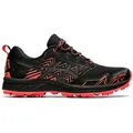 ASICS GEL-Fujisetsu 3 G-TX Trailschuh Damen-Schwarz,Rot, Größe 40 (auch verfügbar in 37, 37.5, 39.5, 42)