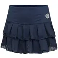 BIDI BADU Tennisrock Crew Pleated blau L