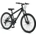Licorne Bike Thunder Premium Mountainbike,Farbe:Schwarz;Größe:27.5 Zoll - Schwarz
