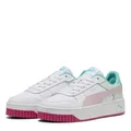 Puma Carina Street JR, Weiblich Sneaker, Puma White-Rose Mauve-Aquatic,