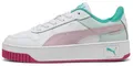 PUMA Puma Carina Street Jr White-Rose Mauve-Aquatic Sneaker
