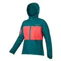 Endura SingleTrack Mountainbike-Jacke für Damen, wasserdicht, Fichtengrün, Größe XL