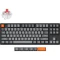 Keychron K8 Max QMK Kabelloss Mechanische Tastatur, Hot-Swap, QWERTY US Layout, RGB Backlight, Keychron Super Red - K8M-J1 - Schwarz