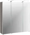 Schildmeyer Spiegelschrank Dorina, mit höhenverstellbaren Glasböden made in Germany Breite 70 cm, 3-türig, LED-Beleuchtung, Schalter-/Steckdosenbox