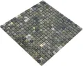 Mosani Bodenfliese Natursteinmosaik Marmor grün matt