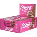 More Nutrition Protein Satisbites- 12 Riegel 2x25g White Hazelnut Nougat