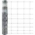 Karat Wildzaun Verzinkt 1 x 50 m Knotengitter Forstzaun Wildschutz Maschenbreite 15 cm L 100/8/15