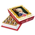 Reber Constanze Mozart-Kugeln – 12er Packung – Reber Constanze Kugeln aus Alpenmilch- und Zartbitter-Schokolade, Marzipan und Nougat - 1 x 240 g