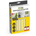 EASYmaxx Insektenschutz-Fensterrahmen Fliegengitter für Fenster, mit Magic Click 150 x 130 cm, (1-St), Moskitonetz zuschneidbar, Einfache Montage mit 12 Magneten weiß 130 cm x 150 cm
