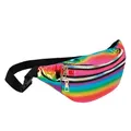 Gürteltasche Boland holografisch Retro Bauchtasche Karneval Fasching Zubehör