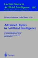 Advanced Topics in Artificial Intelligence Grigoris Antoniou