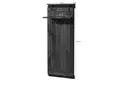 Wandgarderobe Mango 59x32x145 natur lackiert RAILWAY #1009