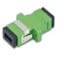 Lightwin Lightwin LWL Kupplung Simplex SC-SC, Singlemode, APC-Schliff, plastik, grDCn, SC/APC, Grün, Einzelmodus, 1 Stüc