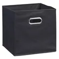 Zeller Aufbewahrungsbox 30,0 l schwarz 32,0 x 32,0 x 32,0 cm, 1 St.