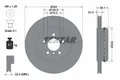 2x TEXTAR Bremsscheibe Bremsscheiben Satz Bremsen PRO+ Hinten 92253925