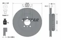2x TEXTAR 92253925 Bremsscheibe für BMW