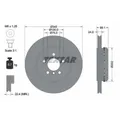Textar 92253925 Bremsscheibe Hinterachse für Bmw
