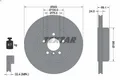 1X Bremsscheibe TEXTAR 92253903 BMW 5 (F10) 3 2010-2016