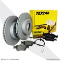 Textar Bremsscheiben Ø345mm Beläge hinten für BMW 5Er F10 6Er F12 F13 Gran F06